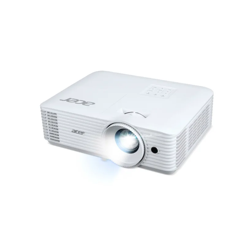Acer Projector P1358i, DLP, WXGA (1280x800), 5000 ANSI Lumens, 20 000:1, 1.3x, HDMI 2x1.4, VGA, DC Out (5V/1A, USB-A), RCA, Audio in/out (3.5mm), Wireless dongle included, Speaker 10W, Bluelight Shield, Bag, 2.8kg, 3Y, White