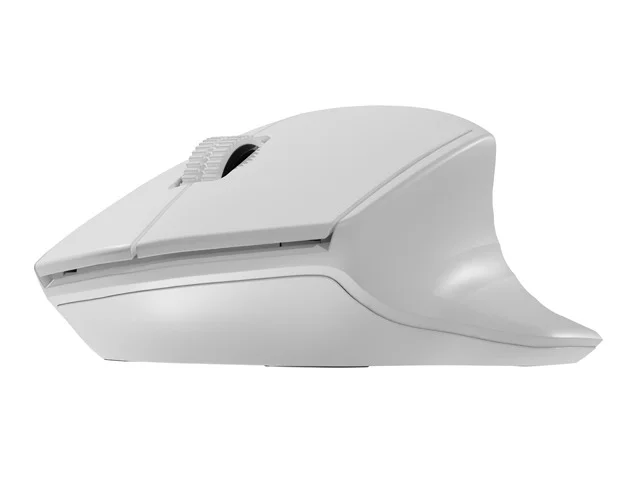 Мишка NATEC Siskin Wireless 1600 DPI 2.4GHz + Bluetooth 5.0, оптична, бяла