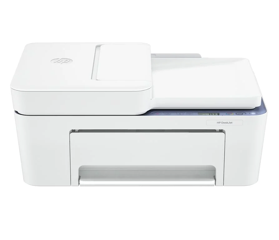 Мастиленоструйно многофункционално устройство HP DeskJet 4322, ADF, Wi-Fi, бял/син