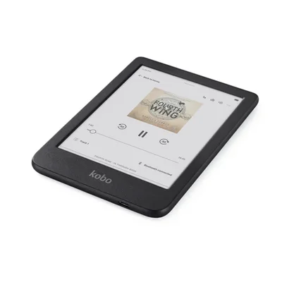 Електронен четец Kobo Clara Colour 6" E Ink Kaleido 3, 16GB, ComfortLight PRO, IPX8, Wi-Fi, USB-C, Черен