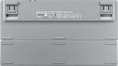 Геймърска клавиатура ASUS ROG Strix Scope II 96 Wireless, Tri-Mode, механични превключватели ROG NX Snow, PBT капачки, RGB, бяла