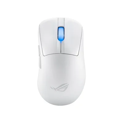 Asus ROG Keris II Ace Wireless Gaming Mouse, 54g Lightweight, AimPoint Pro 42K Optical Sensor, Optical Micro Switches, SpeedNova Wireless, ROG Polling Rate Booster, Esports & FPS Gaming, White