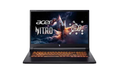 Acer Nitro V17, NG-ANV17-41-R14D, AMD Ryzen R7 260 ( up to 5.1GHz, 16MB), 17.3" FHD(1920x1080)IPS 144Hz, 1*16GB DDR5 (1 slot free), 1024GB PCIe NVMe SSD, NVIDIA GeForce RTX 4050 6GB GDDR6, Wi-Fi AX, BT, Win 11 Home, Black