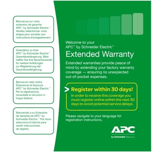 APC 3 Year Extended Warranty (Renewal or High Volume)