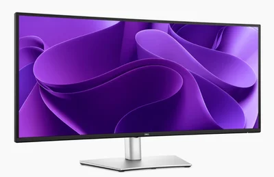 Монитор Dell P3425WE 34" Curved IPS WQHD, 100 Hz, 21:9, 5 ms, 1500:1, 350 cd/m², USB-C хъб, RJ45, регулируема стойка, черен