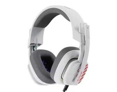 LOGITECH ASTRO A10 Wired Gaming Headsets - STAR KILLER BASE - WHITE - 3.5 MM