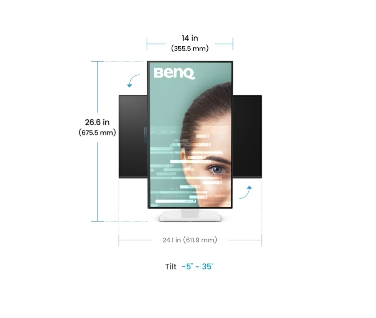 BenQ GW2790TC WORK & ENTERTAINMENT DISPLAY GW2790TC WHITE