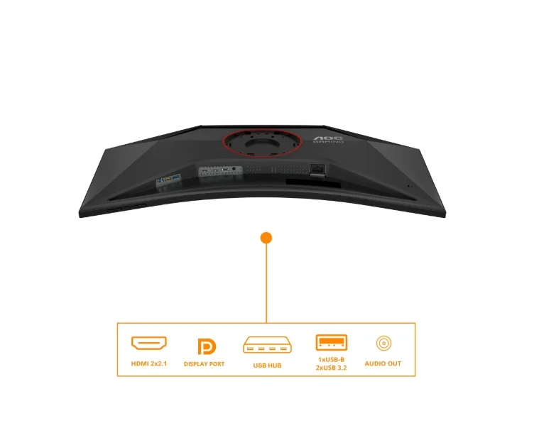 Монитор AOC – CU34G4Z, 34", 3440x1440, 240Hz, VA, Curved