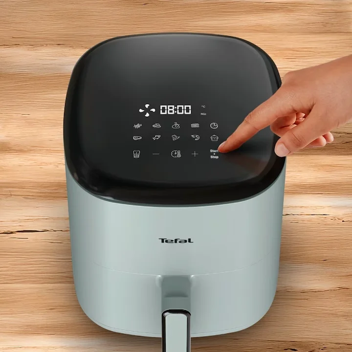 Фритюрник с горещ въздух Tefal – EY2454E0 Easy Fry Pop, 5L, зелен