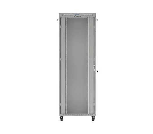 Lanberg Rack Cabinet 19" Free-Standing 47U/800X1000 (FlAT Pack) With Glass Door LCD Grey V2