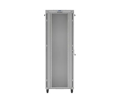 Lanberg Rack Cabinet 19" Free-Standing 47U/800X1000 (FlAT Pack) With Glass Door LCD Grey V2
