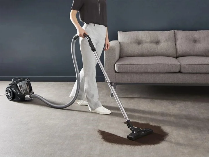 Rowenta RO4B75EA Compact Power XXL, Black, 900W, 2.5L, 75 dB, 2in1 crevice, parquet, upholstery, mini turbo, precizion flex crevice