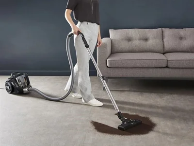 Rowenta RO4B75EA Compact Power XXL, Black, 900W, 2.5L, 75 dB, 2in1 crevice, parquet, upholstery, mini turbo, precizion flex crevice