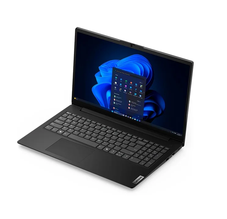 Лаптоп Lenovo V15 G7 – Intel Core 5 320, 16GB RAM, 512GB SSD, 15.6" FHD IPS, Free DOS, черен