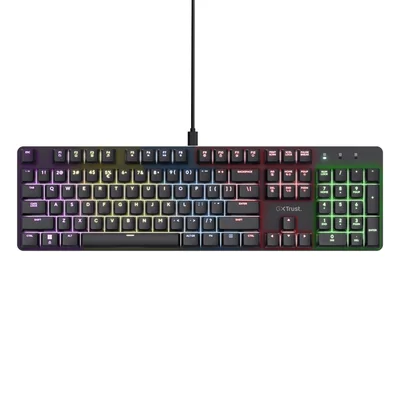 TRUST GXT 871 Zora Mechanical Gaming Keyboard - Black US