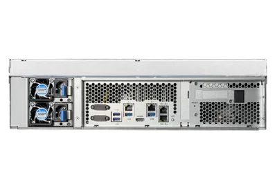 Asustor AS7216RDX, 3U 16-bay NAS, AMD Ryze 7 Pro 7745 Octa-Core 3.8GHz (up to 5.3GHz), 16GB ECC DDR5-4800 UDIMM (Max. 192GB), 12x SATA3 6Gb/s; 3.5"/2.5" HDD/SSD,1x M.2 NVMe slot (PCIe Gen5 x4), 2x GLAN 2x 10GLAN (10G/1G), Redundant 550W, Rail Kit, Black