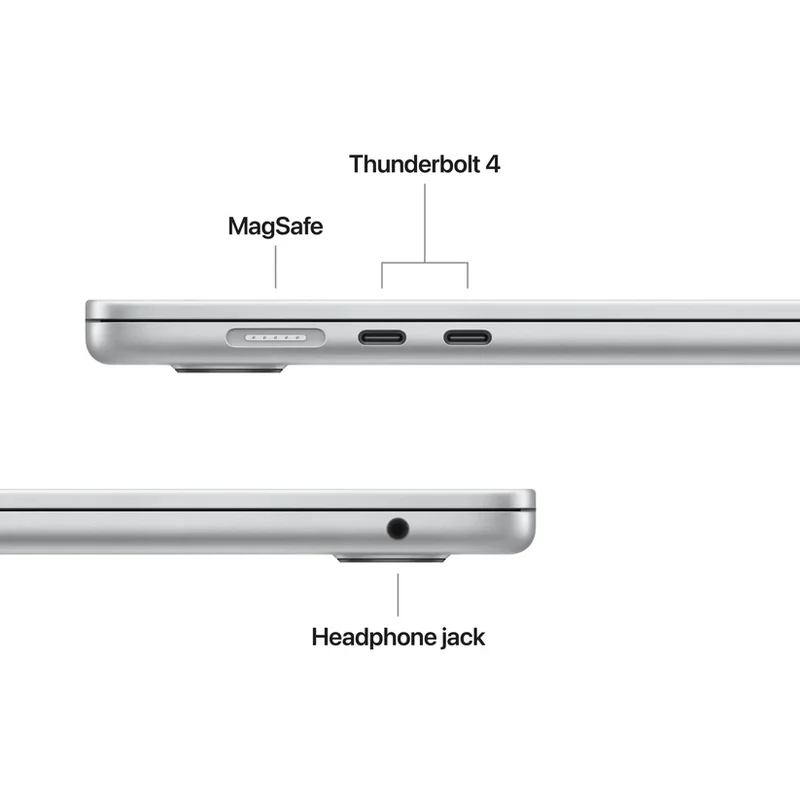 Apple MacBook Air 15.3: Apple M5 chip with 10-core CPU and 10-core GPU, 16GB, 1TB SSD - Silver
