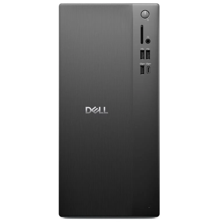 Настолен компютър Dell Pro Tower Essential QVT1260, Intel Core i3-14100, 8GB DDR5, 512GB SSD, Intel UHD Graphics 730, Wi-Fi 6, Windows 11 Pro, черен