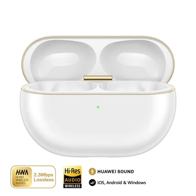 True Wireless слушалки HUAWEI – FreeBuds Pro 4 Piano-T180, бели