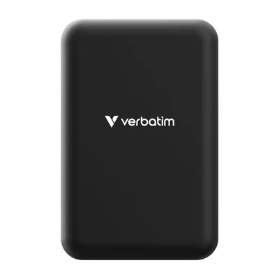Външна батерия Verbatim Charge 'n' Go Essentials Magnetic Wireless 20000mAh Черен