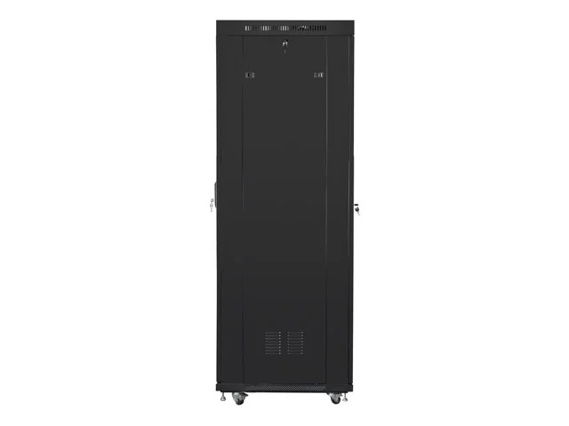 Lanberg rack cabinet 19" free-standing 42U/600x800 (flat pack) with mesh door lcd black v2