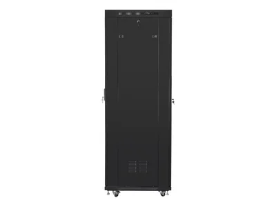 Lanberg rack cabinet 19" free-standing 42U/600x800 (flat pack) with mesh door lcd black v2