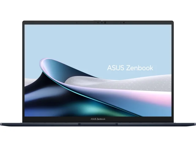 Asus Zenbook UX3405CA-ST1098W,Intel Ultra 7 255H 2.0 GHz (24MB Cache, up to 5.1 GHz, 16 cores, 16 Threads), 14.0 OLED WQXGA+(WQ+) 2880X1800 16:10 Bend+500nits Glare , 120 Hz, LPDDR5X 16GB ( on board ),1TB  SSD G4, Windows 11 , Ponder Blue