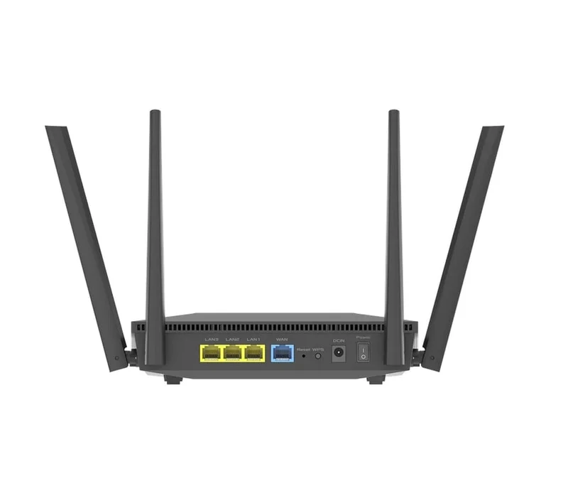 Рутер ASUS RT-AX52 Pro AX3000 Dual-Band 1.3GHz CPU 128MB/256MB RAM