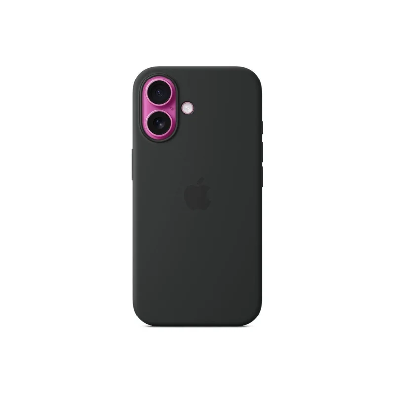 Apple iPhone 16 Silicone Case with MagSafe - Black
