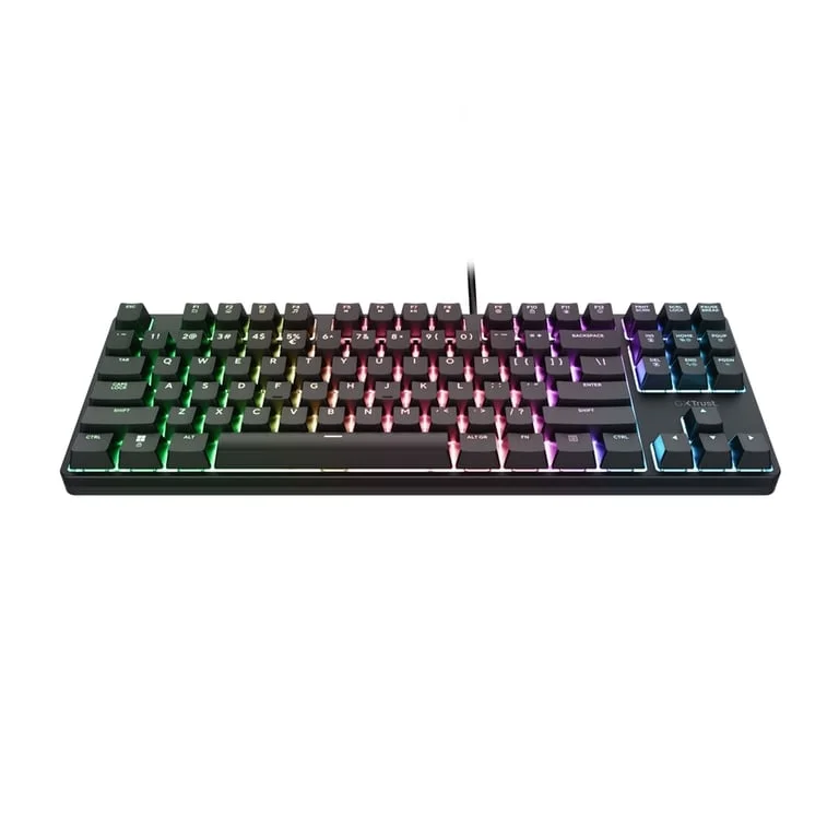 Геймърска клавиатура TRUST GXT864 Cada TKL US