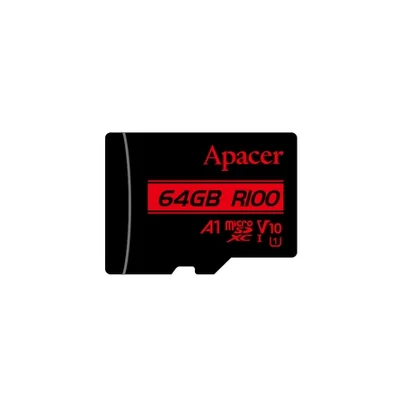 Apacer 64GB microSDHC/SDXC UHS-I U1 V10 A1 (1 adapter)