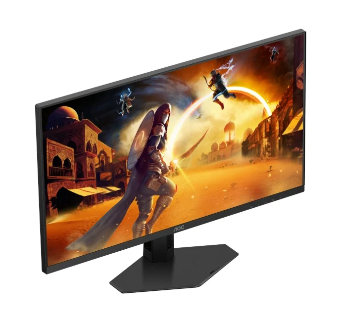 AOC 25G4SRE, 24.5" Fast IPS WLED, 1920x1080@300Hz (OC 310Hz), 1ms GtG, 0.3ms MPRT, 400cd m/2, 1000:1, 80M:1 DCR, Adaptive Sync, FlickerFree, Tilt, 2xHDMI, DP