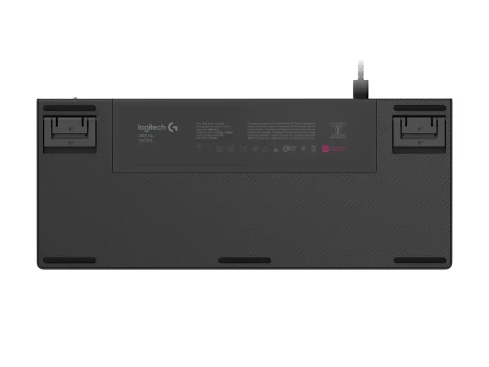 Гейминг клавиатура Logitech G515 TKL жична, черна, българска подредба, RGB подсветка