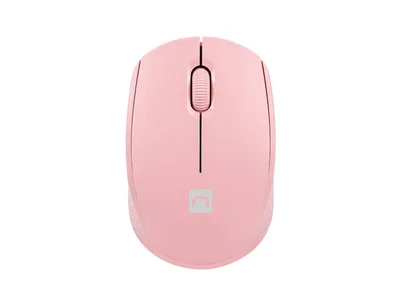 Безжична мишка NATEC Stork 1600 DPI, оптична, розова