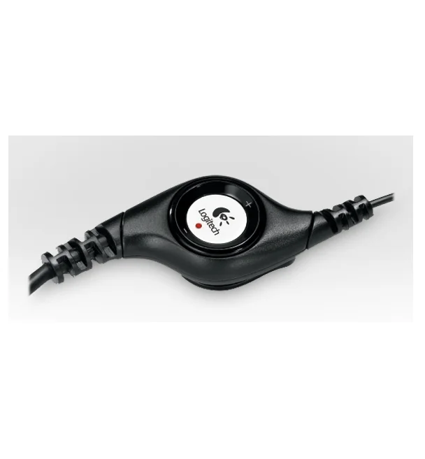 LOGITECH H390 Corded Headset - BLACK - USB