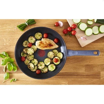 Тиган TEFAL Daily Cook G7300655 28 см, индукция, Thermo-Spot, неръждаема стомана