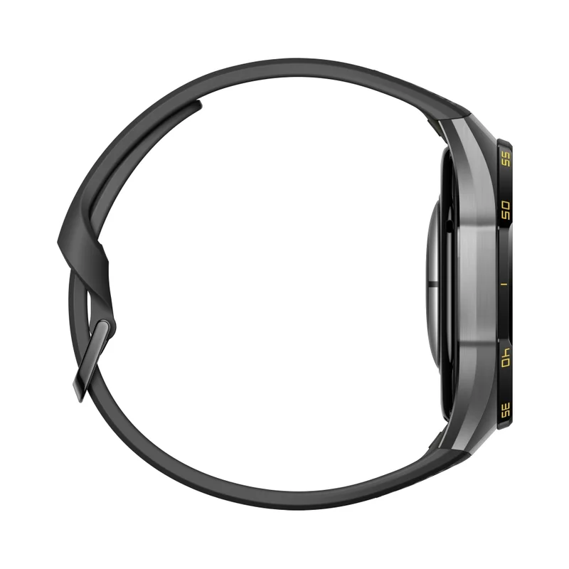Смарт часовник HUAWEI Watch GT 7 Pro Atum-B49F, 1.47" дисплей, черна каишка + True Wireless слушалки Huawei Freebuds SE 4 ANC, бели