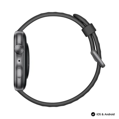 Смарт часовник Huawei Watch Fit 5 Niki-B19F, 1.82" AMOLED, HarmonyOS, черна каишка
