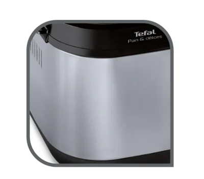 Tefal PF240E38, Pain Plaisir, Breadmaker, 500/750/1 kg, 20 programs, black/Inox, 720W, 3 Levels of firing