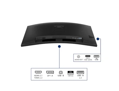 Монитор Philips 34B2N3500C 34" VA Curved 3440x1440 120Hz