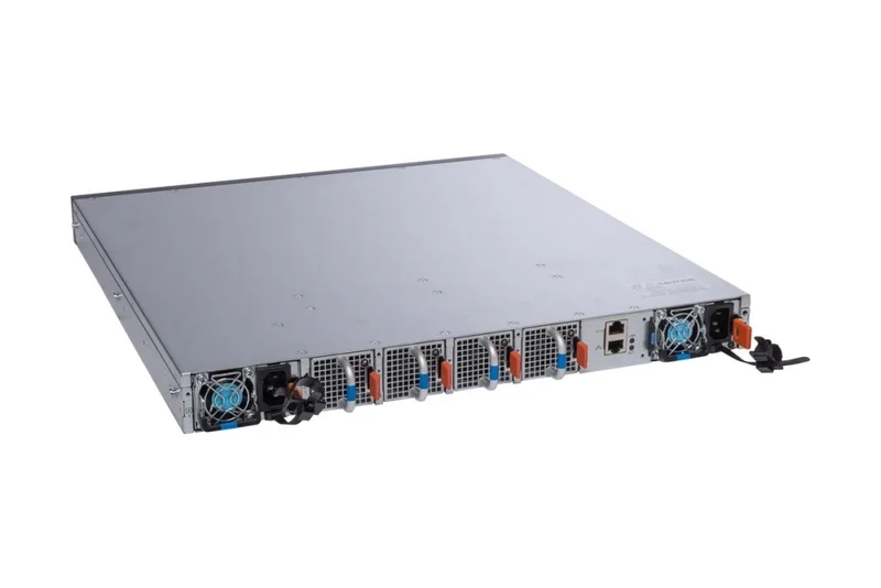 Dell EMC Switch S4128F-ON, 1U, PHY-less, 28 x 10GbE SFP+, 2 x QSFP28, IO to PSU, 2 PSU, OS10, 1Yr PS NBD, 210-ALSY