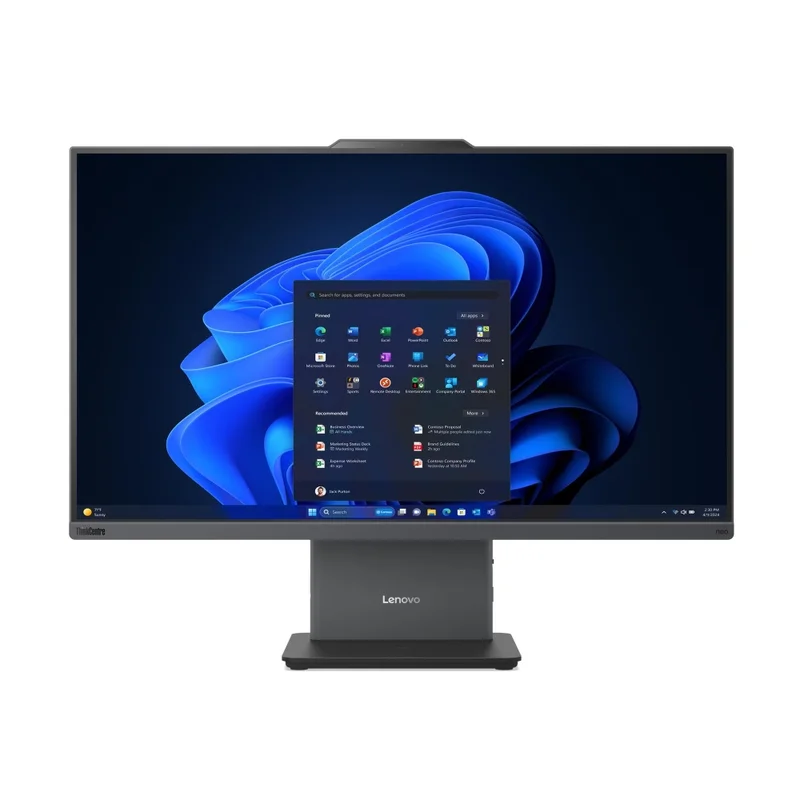Настолен компютър LENOVO – ThinkCentre neo 50a 24 G6, Intel Core Ultra 5 226V, 16GB RAM, 512GB SSD, 23.8" FHD IPS, Luna Grey