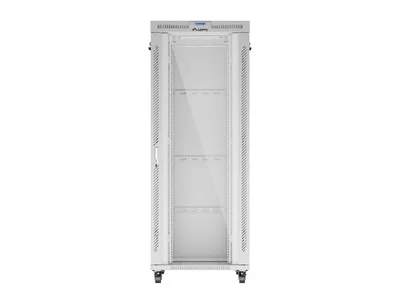 Lanberg rack cabinet 19" free-standing 42U/800x1000 (flat pack) with glass door lcd grey v2