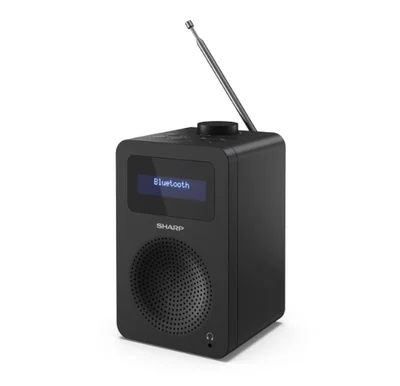 Радио Sharp DR-430(BK) Bluetooth 5.0 5W DAB+/FM LCD дисплей Черен