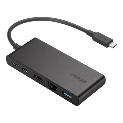 Asus DC201 DUAL 4K USB-C, Black