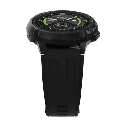 HiFuture MIX3 Black, 1.43" AMOLED, 466*466, Powered by Dual Core & Syntra AI, Bluetooth Call, 3ATM Waterproof, Compass & Altimeter, 24/7 True Heart Rate & Blood Oxygen Sensor, Up to 10 days daily use