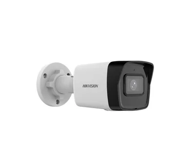 HikVision 2 MP Fixed Bullet Network Camera, 2.8 mm, F1.6, IR up to 40m, H.265+, IP67, built-in microphone, built-in memory card slot (up to 256GB), 12Vdc/PoE 6.5W