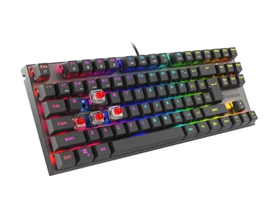 Геймърска механична клавиатура Genesis Thor 303 TKL RGB Outemu Red US Black