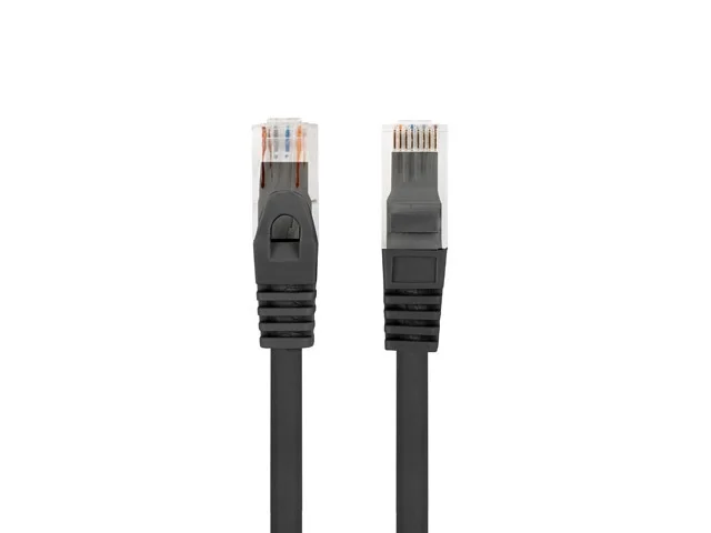 Пач кабел Lanberg CAT.6 UTP LSZH CU 2m, черен