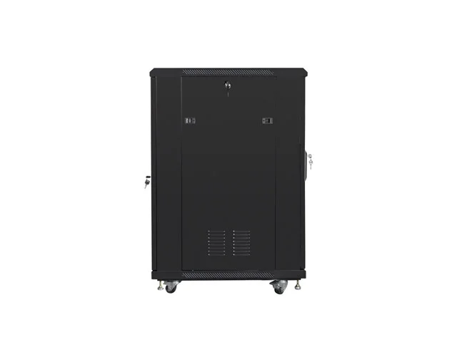Lanberg rack cabinet 19" free-standing 22U/600x800 (flat pack) with mesh door black